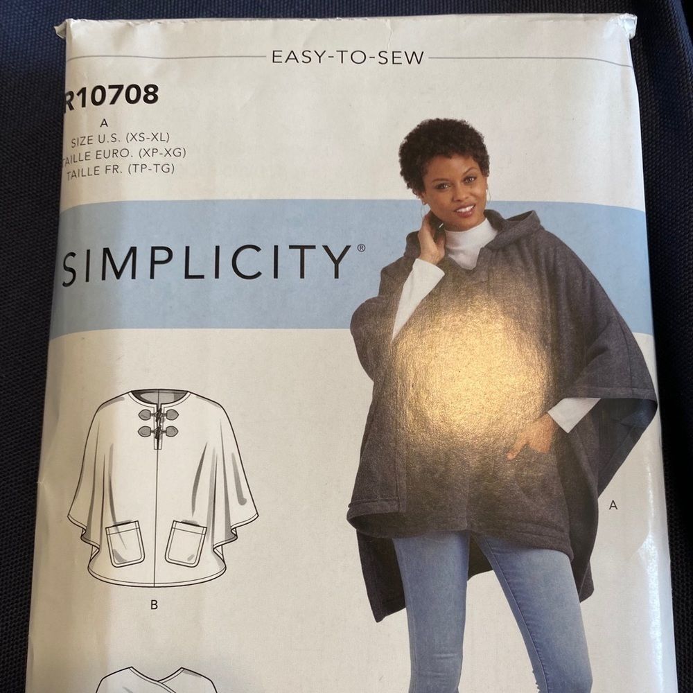 Simplicity sewing pattern